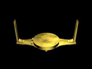 picture of a surveyor's compass