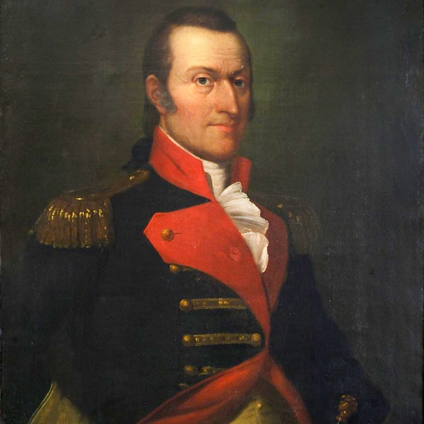 Portrait of Richard Clough Anderson in miltary uniform