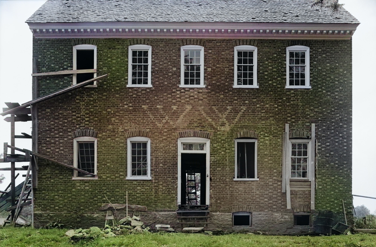 The Whitley house, a brick mansion built before 1800