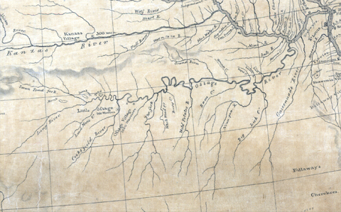 interactive map showing modern names