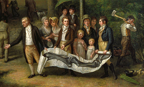 Exhumation of a Mastadon detail