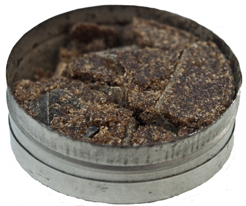 A small tin of solidified beef bullion