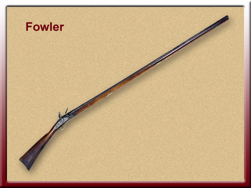 long flinlock designed to shoot birds